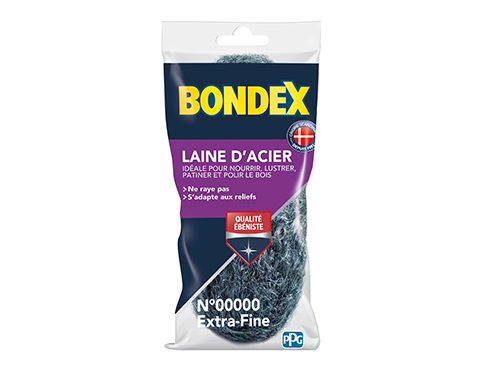 Laine d'acier extra fine n°00000